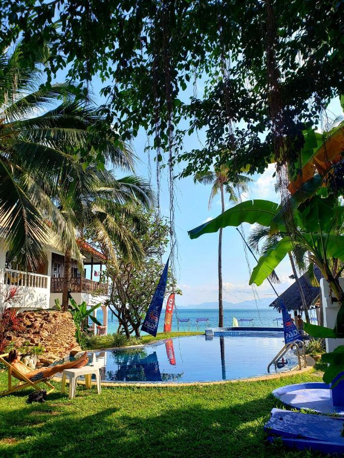 Asia Blue - Beach Hostel Hacienda Пханган Экстерьер фото